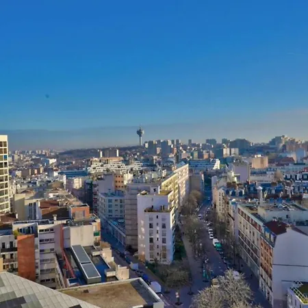 Overlooking The Rooftops Of *